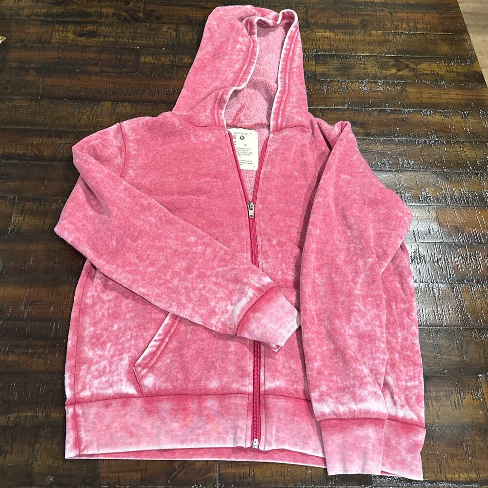 Rowdy Sprout Full Zip Hoodie sz 10